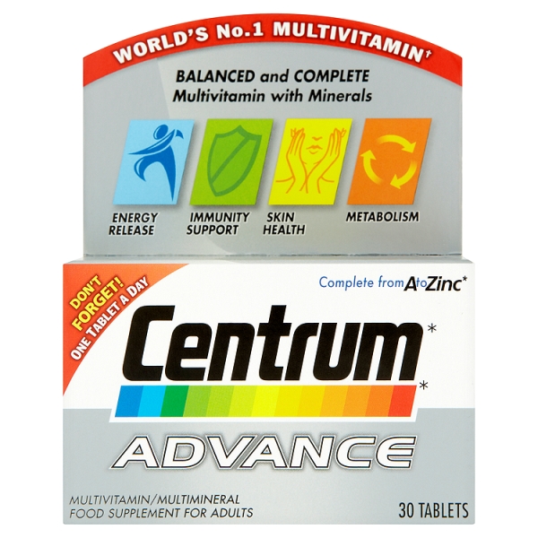 Centrum Advance 30 Tablets