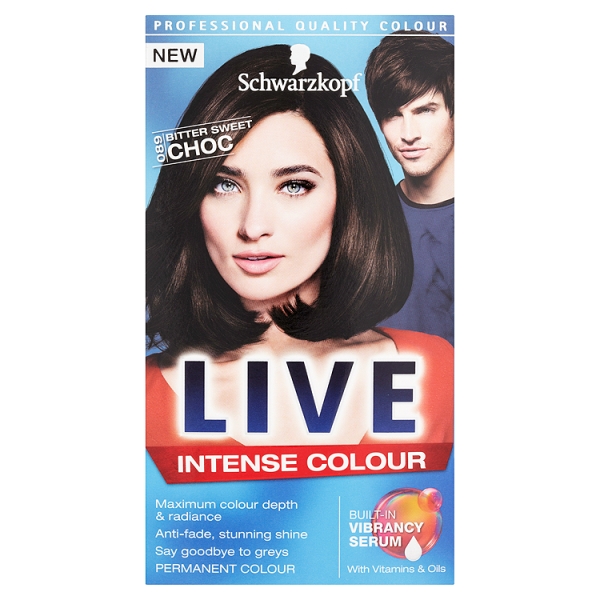 Schwarzkopf LIVE Intense Colour 089 Bitter Sweet Choc