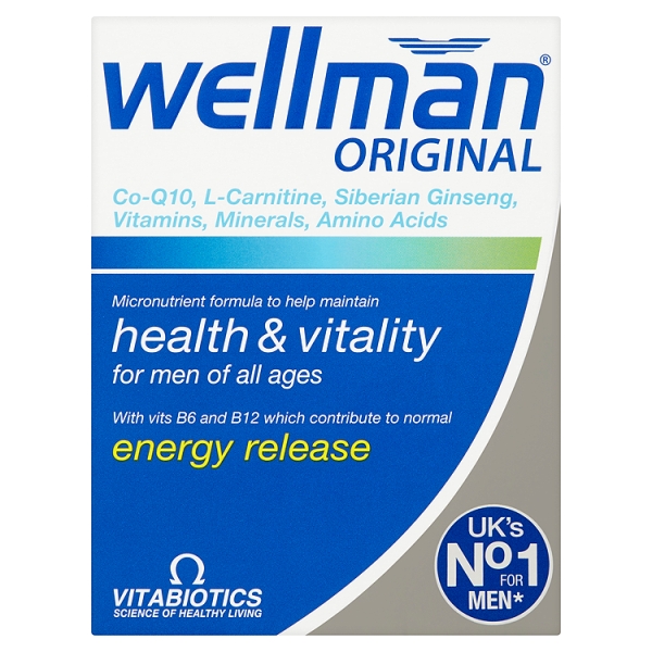 Vitabiotics Wellman Original 30 Tablets