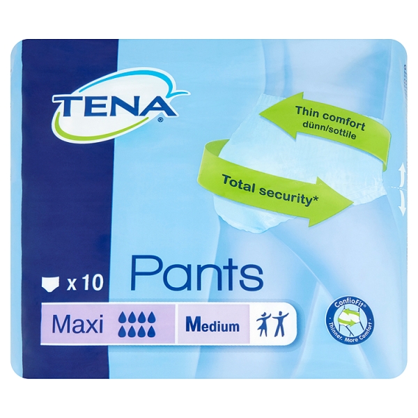 TENA 10 Pants Maxi Medium 80-110cm