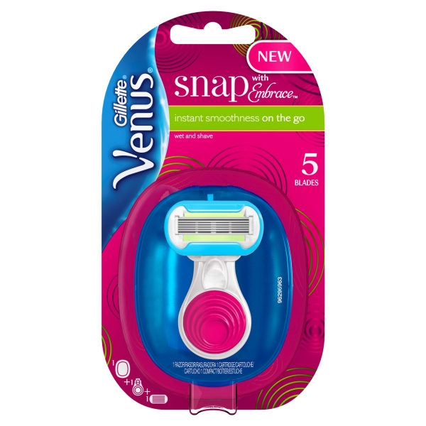 Gillette Venus Snap Women's Portable Razor