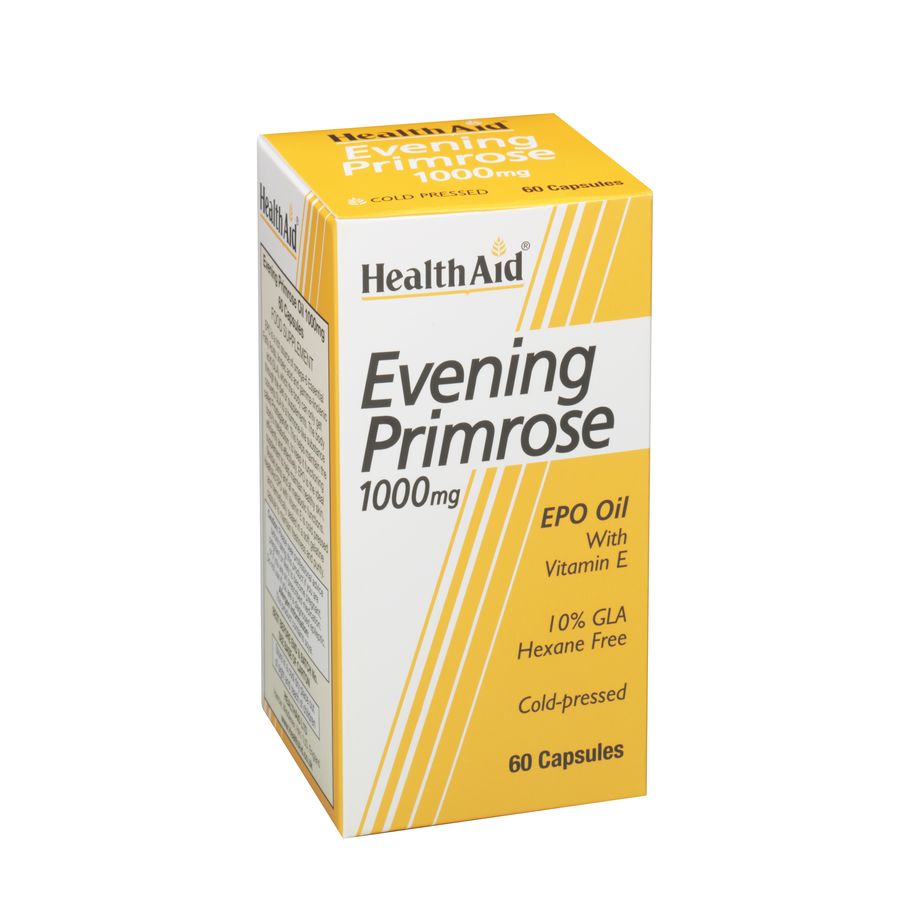Health Aid Evening Primrose Oil 1000mg + Vitamin E