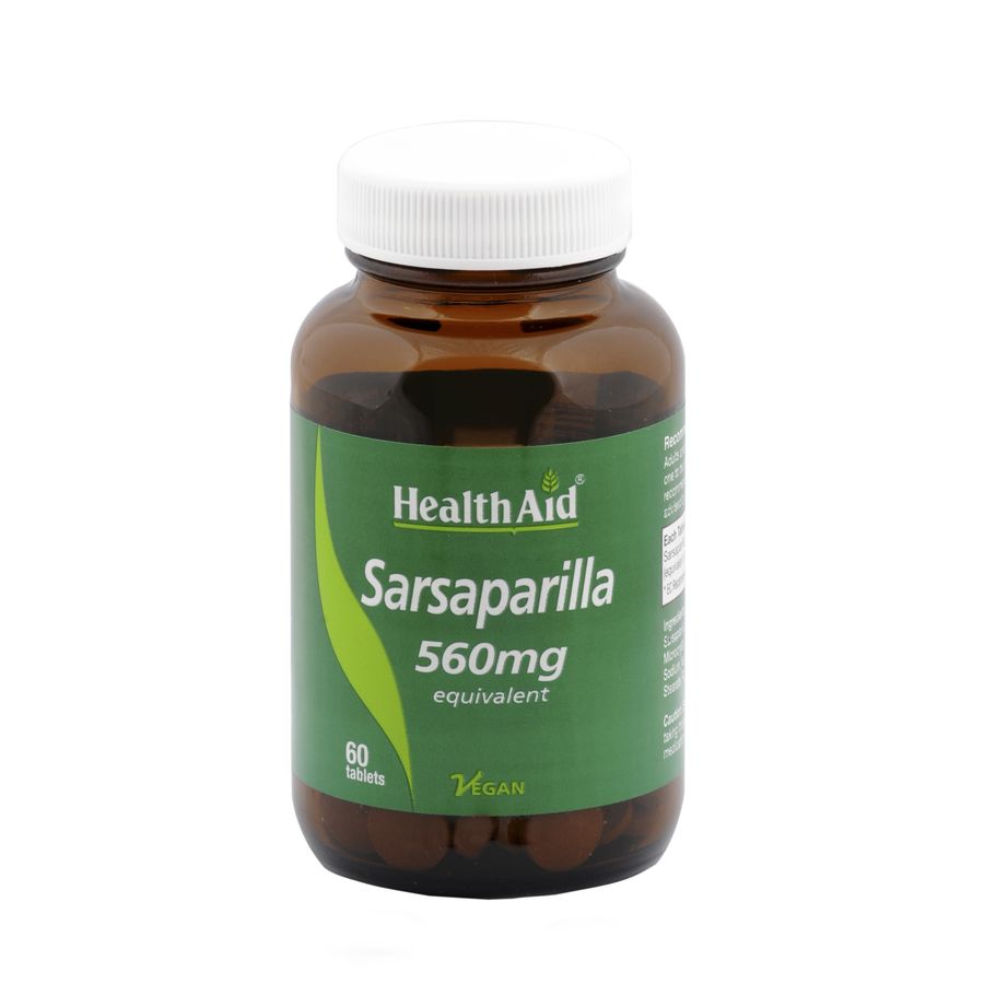 Health Aid Sarsaparilla 560mg - Standardised