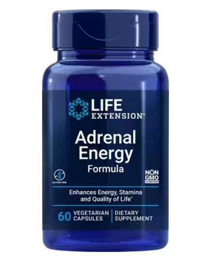 Life Extension Adrenal Energy Formula - 60 vcaps